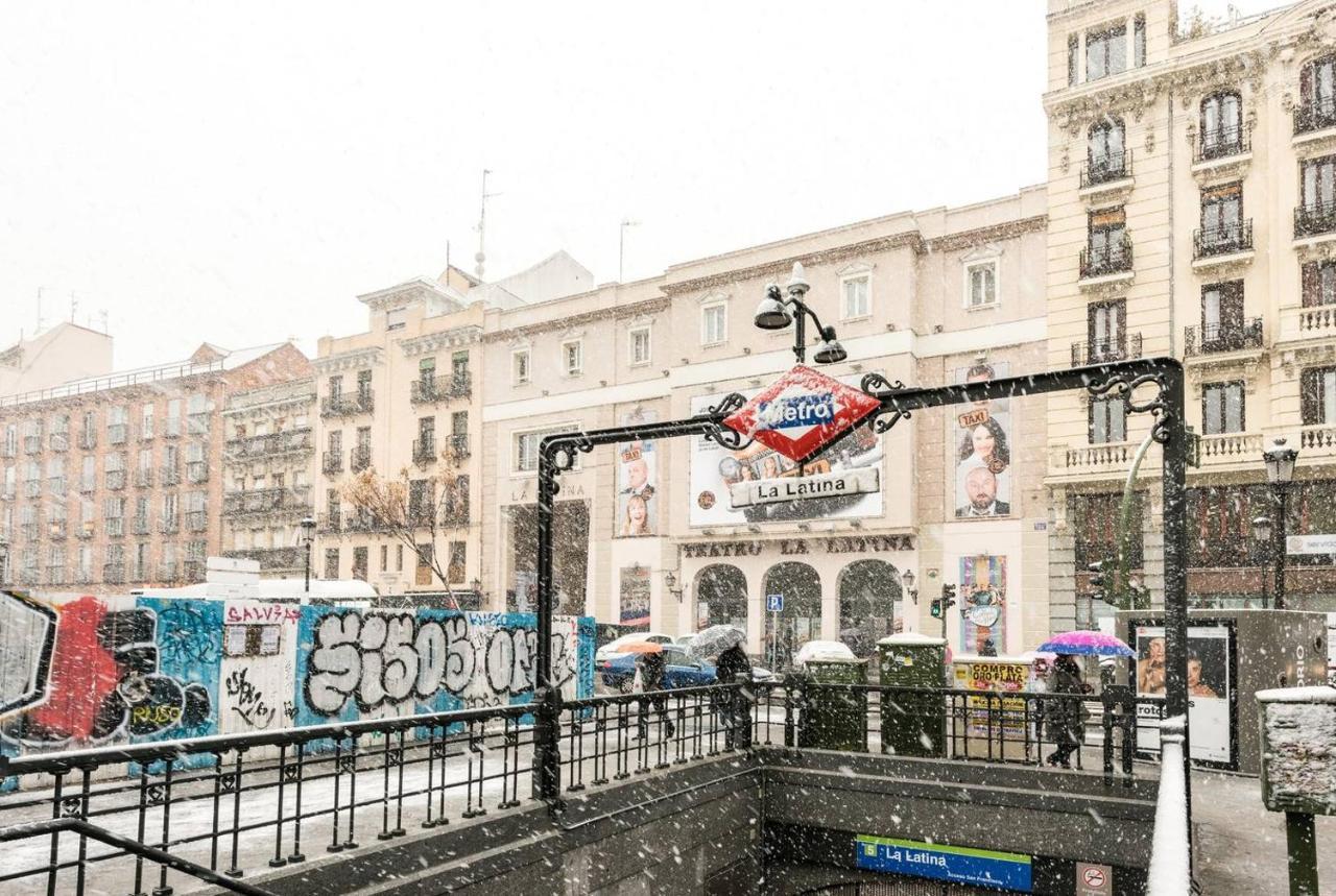 Apartamento 1 Hab En La Latina - Madrid Centro Luaran gambar